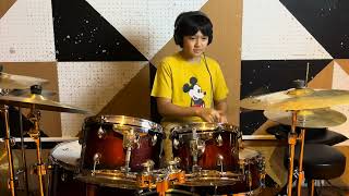 Phuri TIMC Type B Grade 6 Drum Kurt CobainKrist Novoselic Dave Grohl Smell Like Teen Spirit [upl. by Eenafit667]