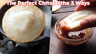 The Perfect Chitoi Pitha Recipe 3 Ways [upl. by Maurine]