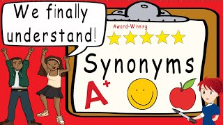 Synonyms  Award Winning Synonym Teaching Video  What are Synonyms [upl. by Olimpia]