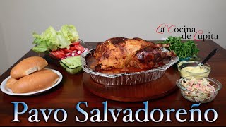 Pavo relleno al horno Salvadoreño [upl. by Atsyrc]