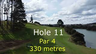 Raglan Golf Course holebyhole Flyover [upl. by Kwok]