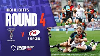 Harlequins v Saracens  HIGHLIGHTS  Nine Different Try Scorers  Premiership Cup 202324 [upl. by Donn746]