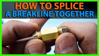 How To Splice a Brake Line Using a Double Flare Union [upl. by Danice]