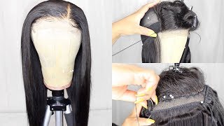 VERY DETAILED  How To Make A Lace CLOSURE Wig Tutorial  Charlion Patrice [upl. by Ahsa138]