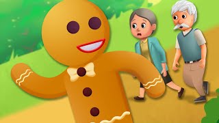 The Gingerbread Man  More Fairy Tales For Children By Kent The Elephant [upl. by Rilda]