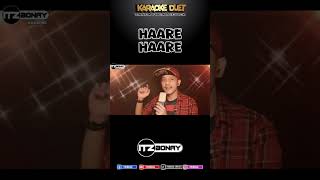 Haare Haare Karaoke Duet India smule coversong parodilaguindia karaoke karaokeindia shorts [upl. by Carlee]