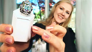 RINGS 💍 ASMR Jewelry Shopping Channel • Soft Spoken • Sassy [upl. by Kronfeld]