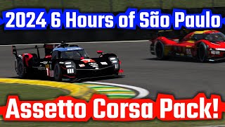 2024  WEC  6 Hours of São Paulo  Asbestoz Xorza Mod Pack [upl. by Mariko160]