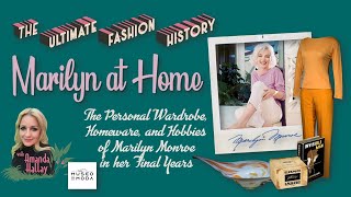 MARILYN at HOME The Personal Wardrobe Homeware and Hobbies of Marilyn Monroe in the 1960s [upl. by Cousin]