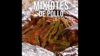 RICOS MIXIOTES DE POLLO CON NOPALES [upl. by Yajiv]