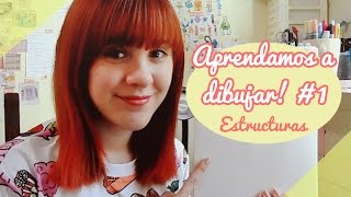 【Aprendamos a dibujar  1】Estructuras ❤ [upl. by Ryon521]