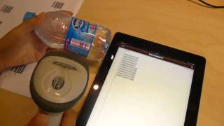 How to make your barcode scanner wireless Best barcode scanner working with ipad [upl. by Nus]