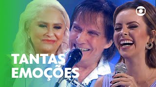 Uma noite de grandes reencontros e muita emoção  Especial Roberto Carlos  TV Globo [upl. by Llennhoj895]