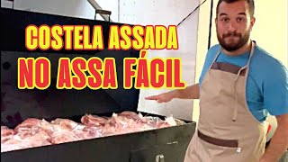 Assando Costela no Assa Fácil Desmanchando e Delicioso [upl. by Nnaeirual264]