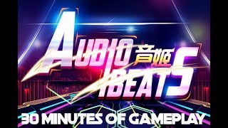 Audio Beats  30 Minutes Of Gameplay  No Commentary  PSVR  PS4 PRO [upl. by Narmi]