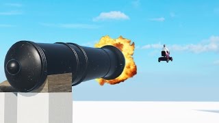 GIANT CANNON OF DEATH  StuntFest 2 [upl. by Nuri]