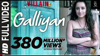 Galiyan full song Sidharth Malhotra Teri Galiyan Shraddha Kapoor full song Teri Galiyan full song [upl. by Fonzie]