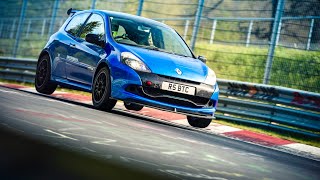 Clio 172 vs Clio 200 Nurburgring Nordschleife April 2024 [upl. by Lorenza]