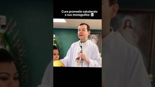 Así es como saludan los curas a sus monaguillos 😂😭💀 shorts randomnesss viral memes [upl. by Aicilec347]