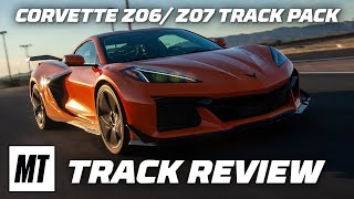 Corvette Z06 with Z07 Track Package TRACK REVIEW  MotorTrend [upl. by Eittap183]