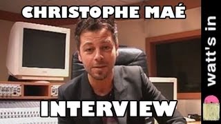 Christophe Maé  Dingue interview exclu [upl. by Ryann]