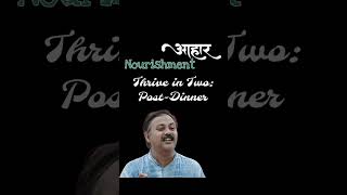 Rajiv Dixit Nourishment  Post Dinner  0524 [upl. by Marala]