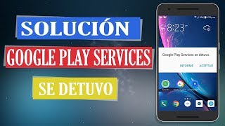 SOLUCIÓN Servicios de Google Play se ha detenido 2024 [upl. by Anestassia]