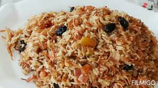 ARROZ ARABE FÁCIL ECONÓMICO Y DELICIOSO Delicias de Fátima [upl. by Aisaim473]