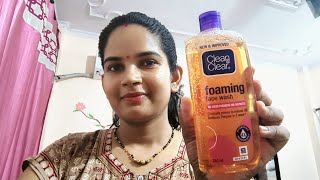 Clean amp Clear foaming face wash review  Remove excess oil amp pimple  all skin types [upl. by Tacita]