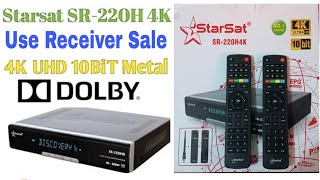 StarSat SR 220h4k Use Receiver for Sale and Unboxing [upl. by Anoit354]