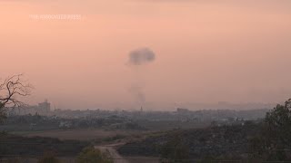 Israeli military expands entry into the Gaza Strip as aistrikes intensify [upl. by Idihsar]