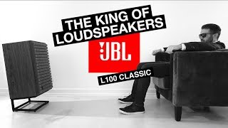 MOST ICONIC Loudspeaker of ALL TIME  JBL L100 Classic Speaker Review [upl. by Arny]