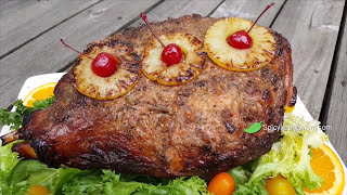 PORK LEG ROAST Mexican Pierna de Cerdo Mechada recipe [upl. by Diego]