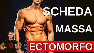 Scheda massa ectomorfo  ALLENAMENTO PettoSpalleTricipiti [upl. by Ulysses]