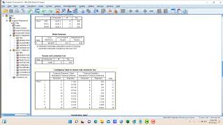 Cara Interpretasi Uji Kelayakan Model Hosmer amp Lemeshow Tes pada SPSS [upl. by Gabbey]