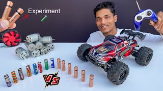 Remote Control Car  AA Duracell Battery VS Ordinary Zinc battery Drain test [upl. by Zedekiah974]