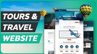 How to Make a Tours and Travels Booking Website with WordPress  In Just 30 Mins [upl. by Oakley]