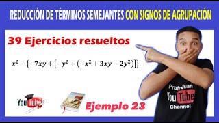 🔴 👉 Reducción De Términos Semejantes CON PARÉNTESIS CORCHETES Y LLAVES💥FÁCIL Para PRINCIPIANTES✅ [upl. by Macur]