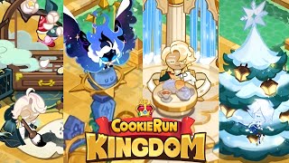 All 6 Super Epic Cookies Exclusive Decor Animations I Cookie Run Kingdom [upl. by Merfe]