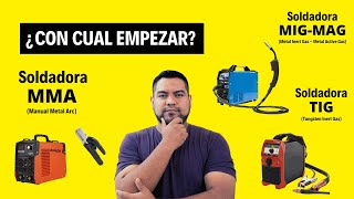 Tipos de SOLDADORAS  ¿Con cual empezar [upl. by Ernesta241]