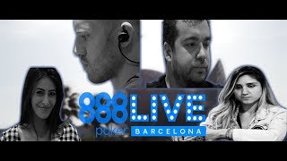 Welcome to Barcelona for 888poker Live [upl. by Neztnaj]