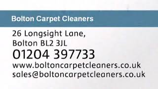 Carpet amp Upholstery Cleaners  Bolton Carpet Cleaners [upl. by Lebasiairam353]