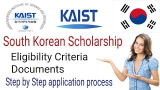 South Korea University Scholarship  How to apply  Complete process  Fully Funded Scholarship [upl. by Pengelly]