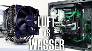 Luftkühlung vs Wasserkühlung  i7 6700K  Wasserkühlung Teil 3 [upl. by Nnaeerb]