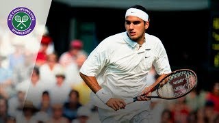 Roger Federer vs Pete Sampras Wimbledon fourth round 2001 Extended Highlights [upl. by Jdavie934]