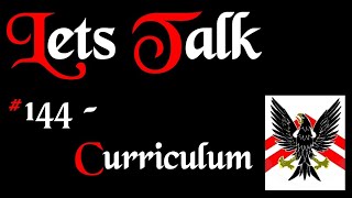 Lets Talk 144  curriculum [upl. by Muiram]