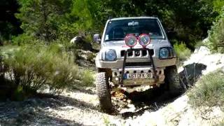 jimny 4x4 chemin raviné off road ジムニー JB43 [upl. by Sirmons]