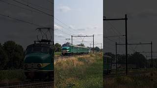 Fantasic historic Dutch train with Horns train zug tren railway treno treinen [upl. by Ardnaek584]