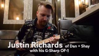 Justin Richards of Dan  Shay on his GSharp OF1 [upl. by Assener545]