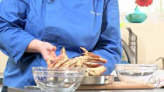 Cracking and Cleaning Dungeness Crab [upl. by Hege]